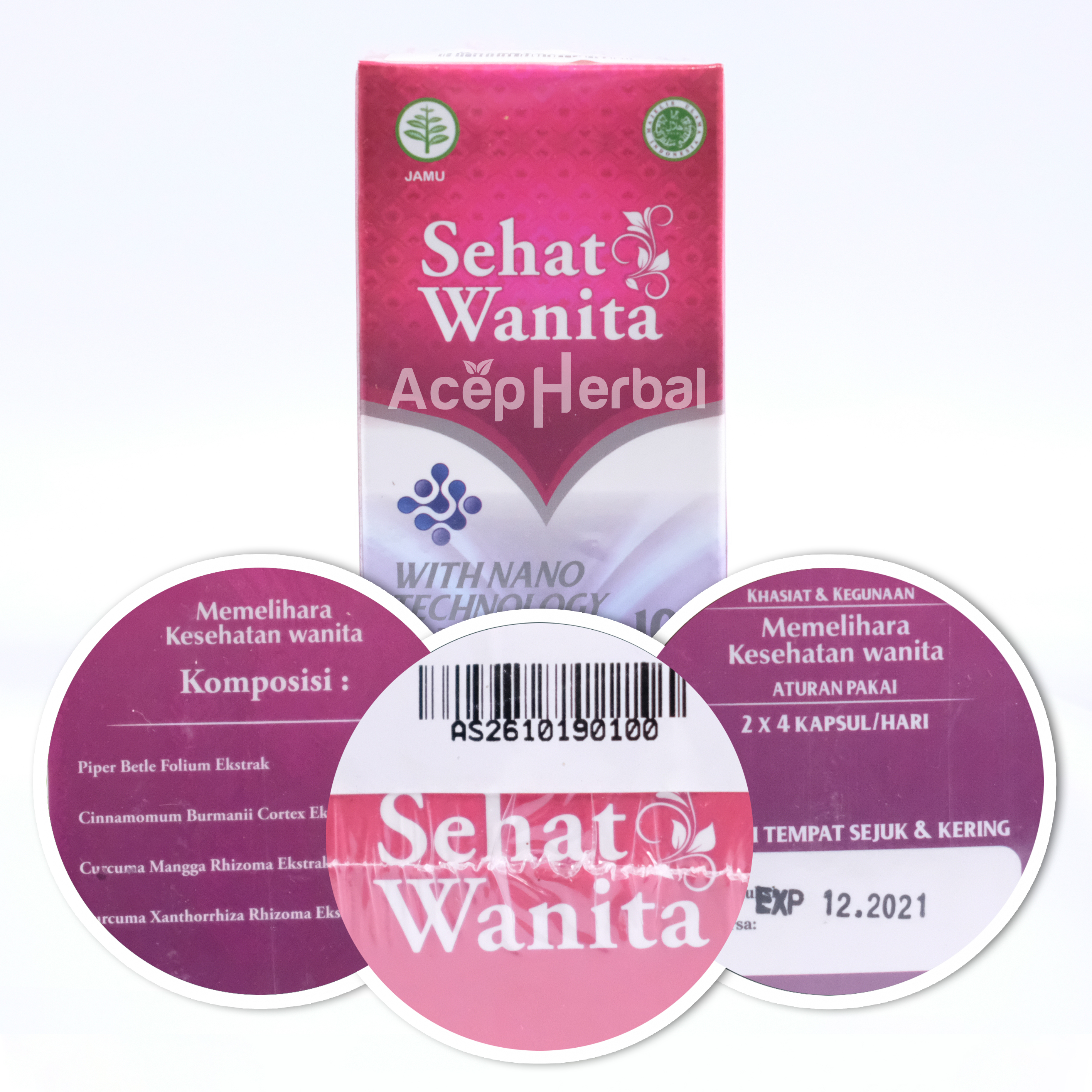 Kapsul Sehat Wanita Herbal Alami Untuk Masalah Kewanitaan Isi 50 Kapsul 4
